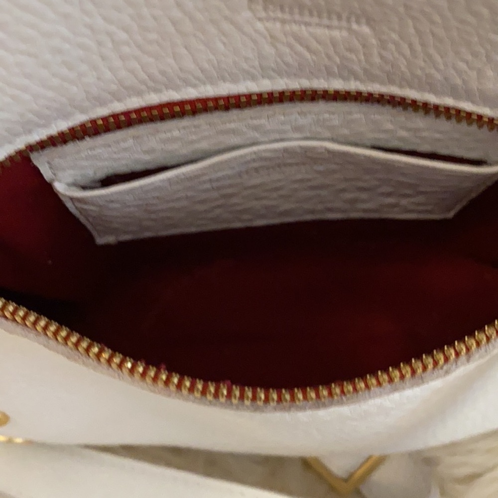 Hammitt White Leather Shoulder Crossbody with Gold Hardware - Picture 4 of 4